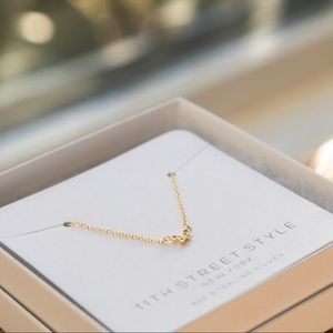 Petite Butterfly Necklace | 14k Gold Plated